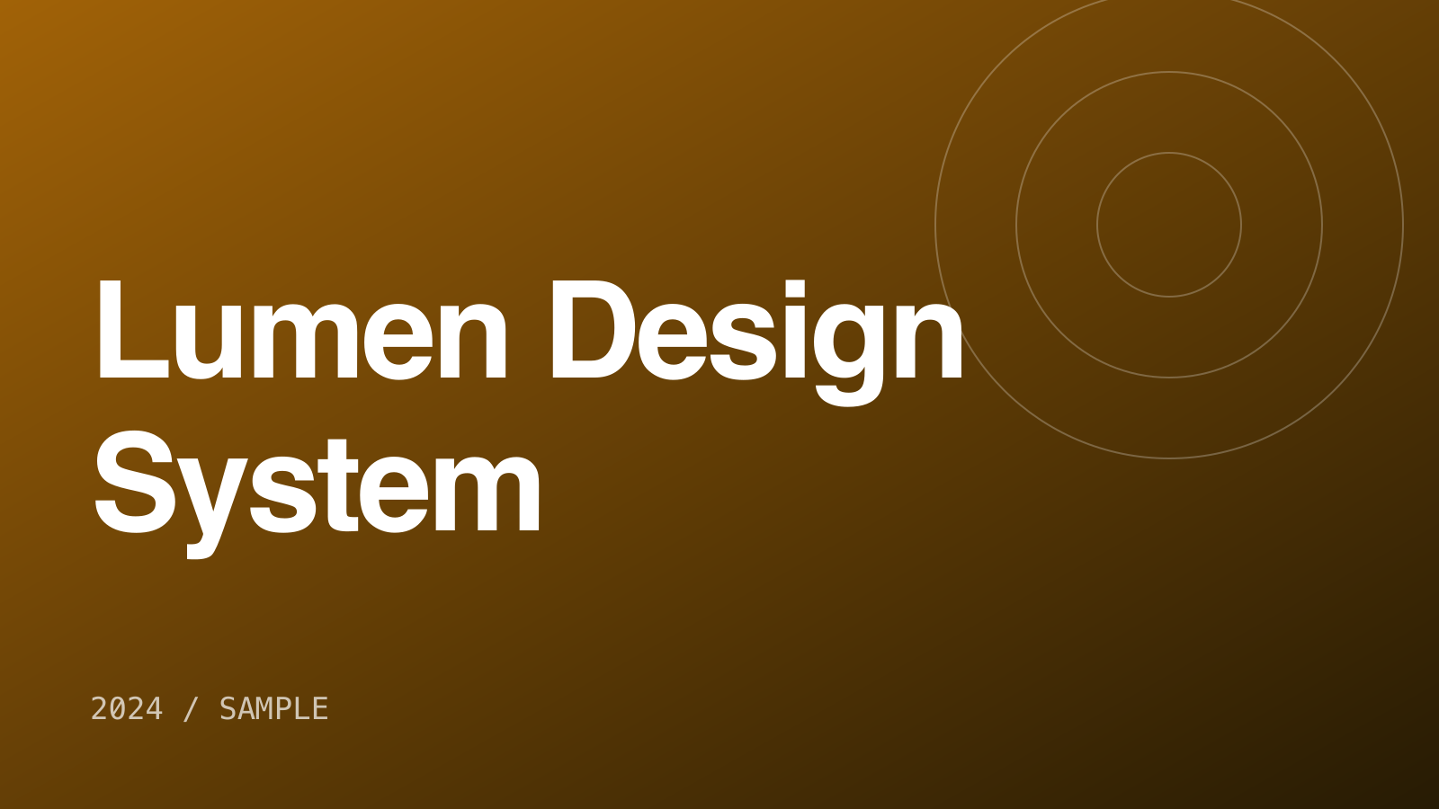 Couverture de Lumen Design System